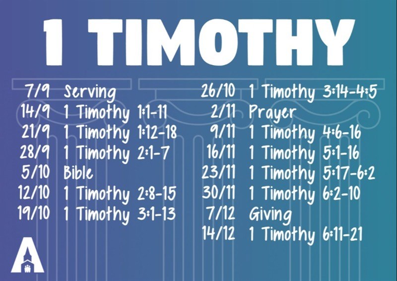 1 Timothy (Autumn 2025) Back